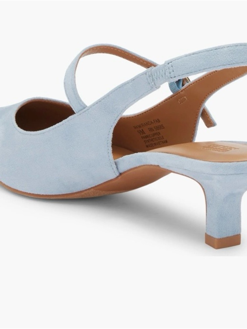 Shoes / Heels “Miranda” by Nordstrom Rack
Slingback Pump
Kitten Heel 10
Like New - Picture 7 of 12
